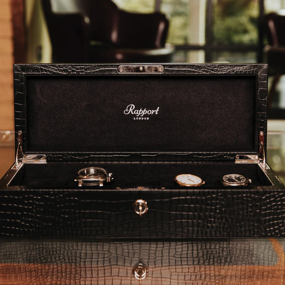 Brompton Five Watch Box - Black - Image 3