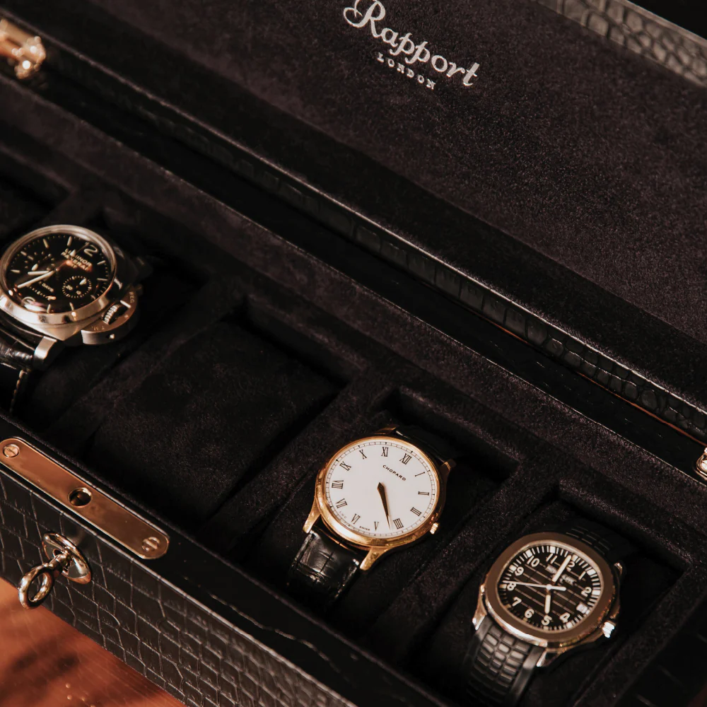 Brompton Five Watch Box - Black - Image 4