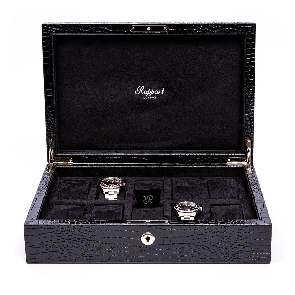 Brompton Ten Watch Box - Black - Image 2