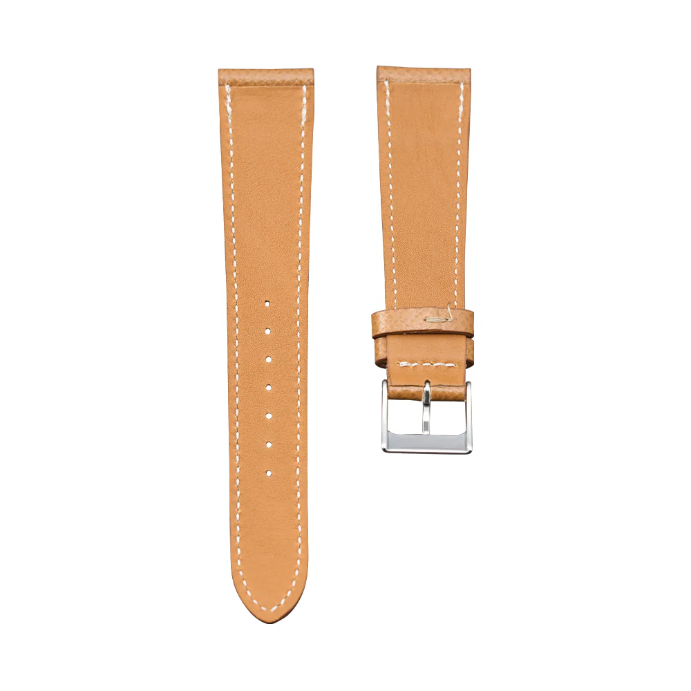 Camel Textured Calf Leather Strap - Image 2