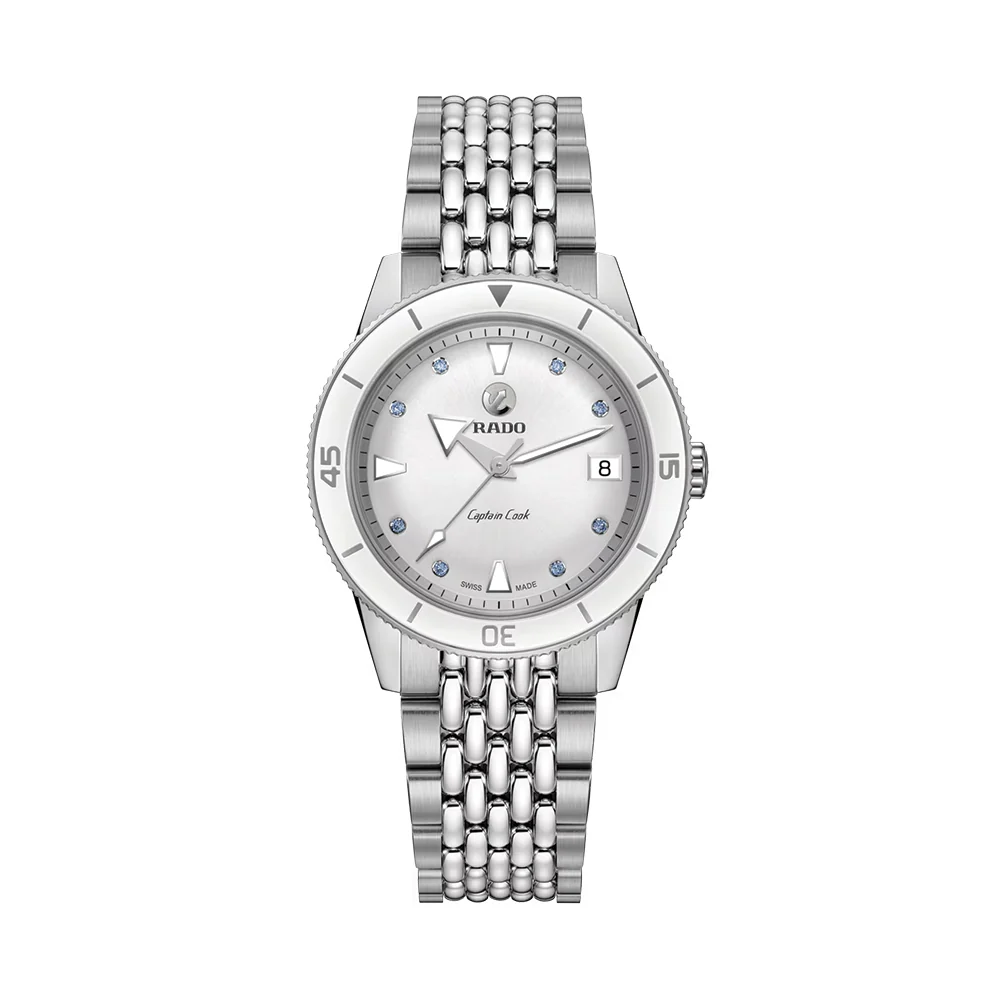 Captain Cook Automatic 37mm - White on Bracelet