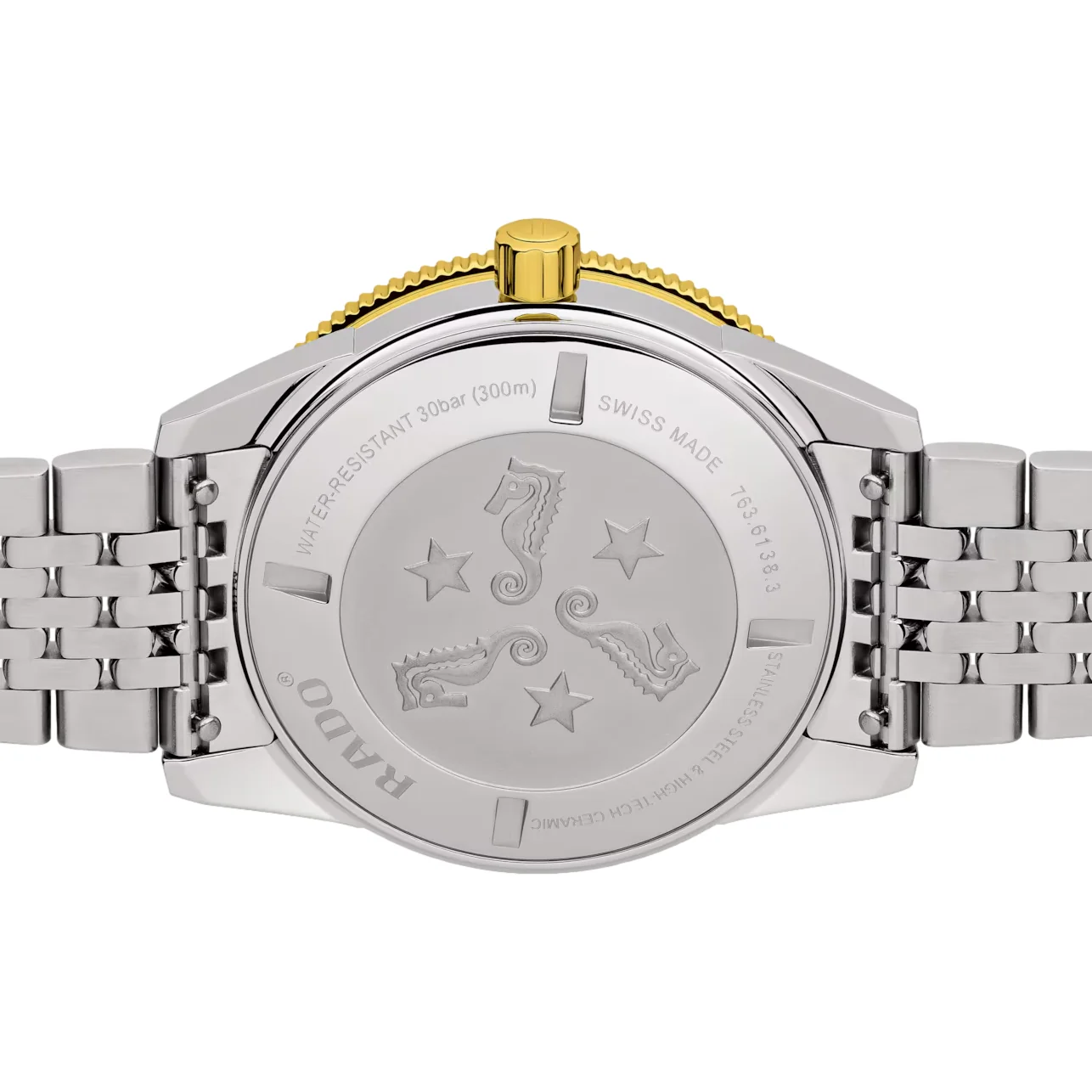 Captain Cook Automatic Two-Tone Yellow Gold 42mm - Black on Bracelet - Image 4