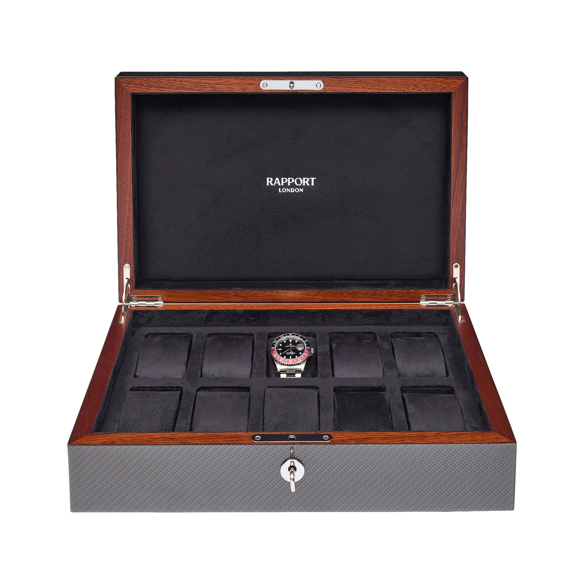 Ten Watch Box - Carbon Fiber - Image 2