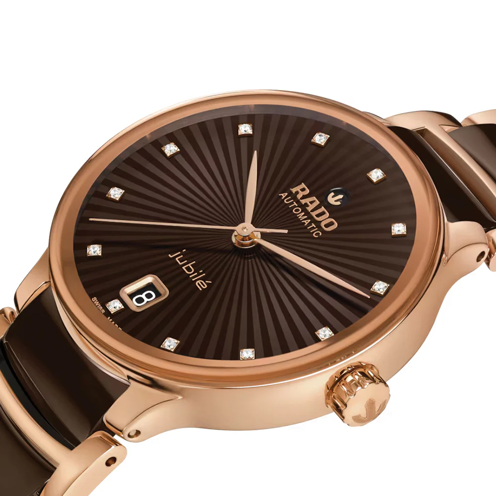 Centrix Automatic Diamonds 35mm - Brown on Bracelet - Image 3