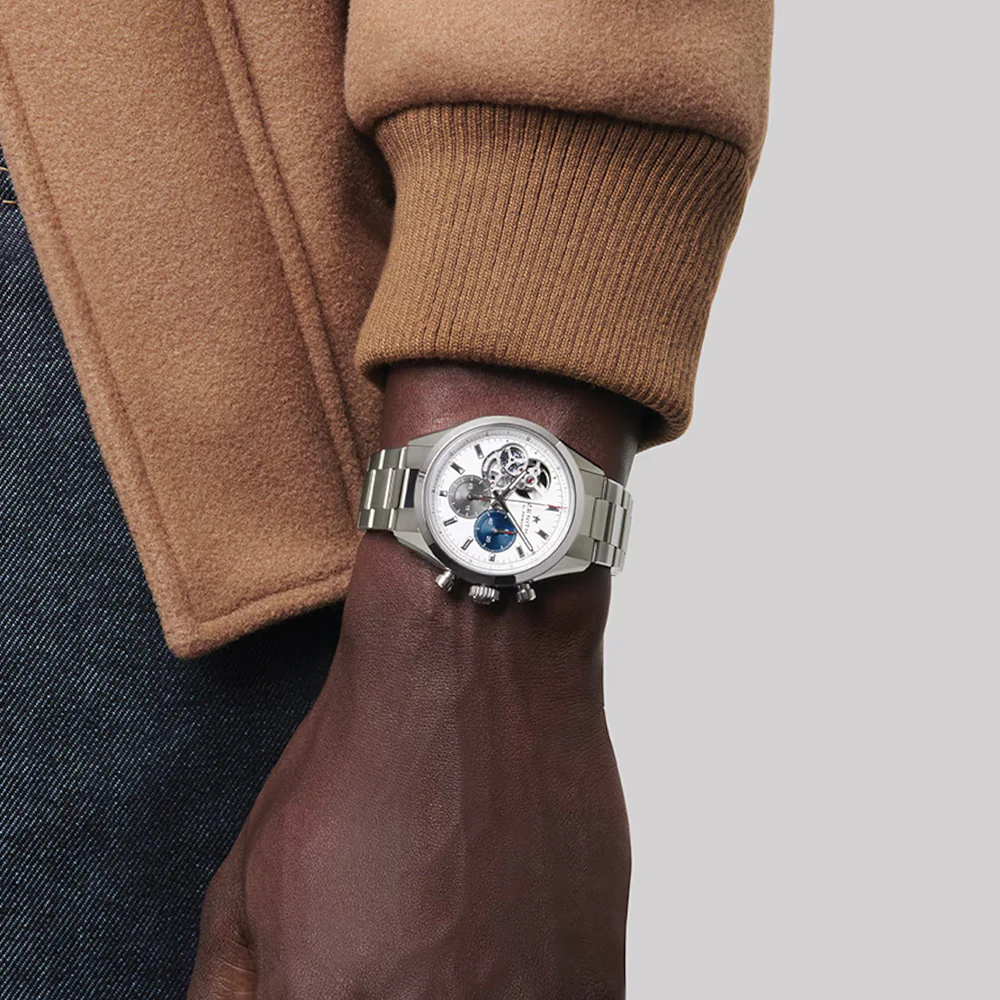 Chronomaster Open 39.5 mm - Silver on Bracelet - Image 2