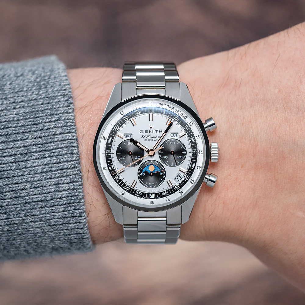 Chronomaster Original Triple Calendar 38mm - Silver on Bracelet - Image 3