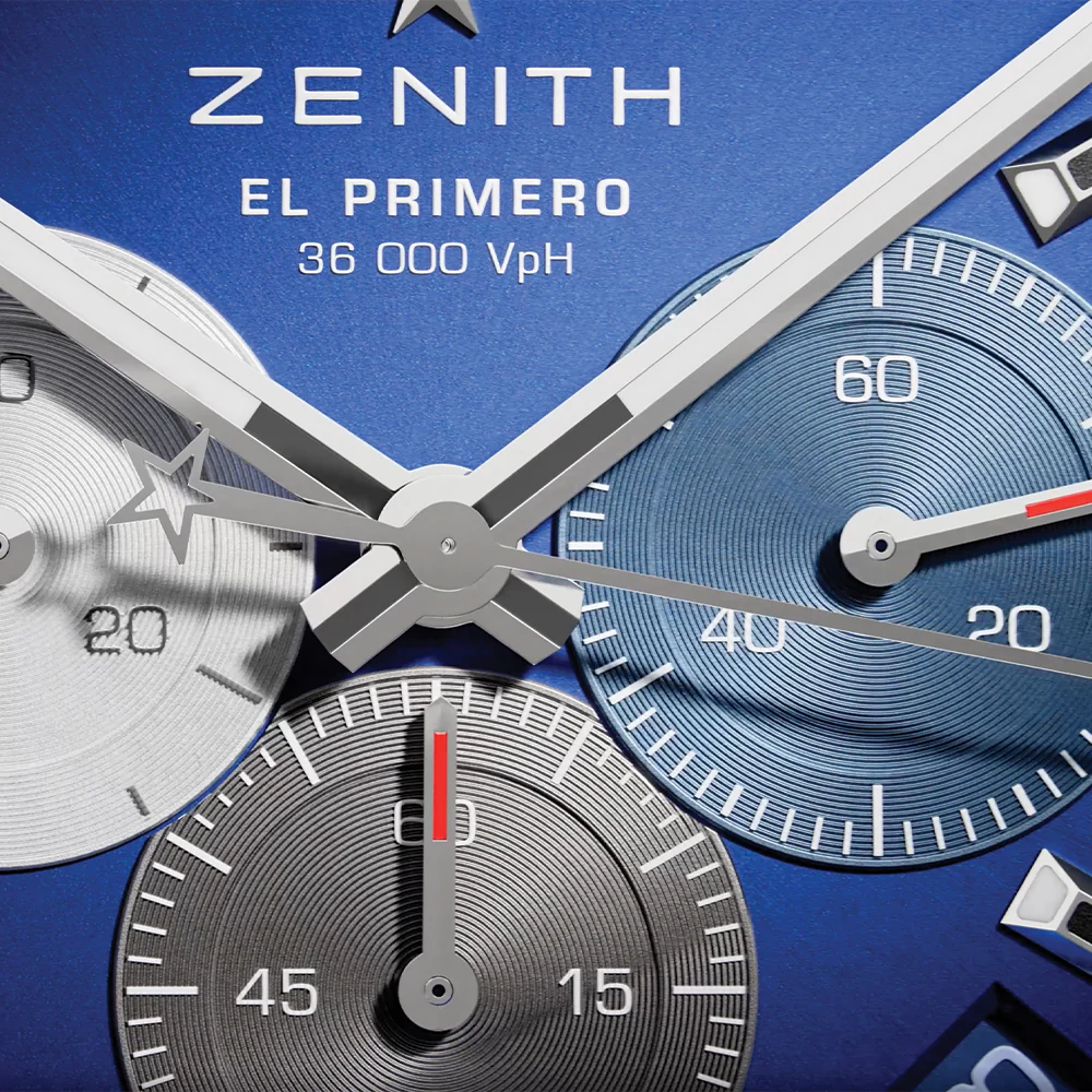 Chronomaster Sport 160th Anniversary Edition Ceramic 41mm - Blue on Bracelet w/ Extra Rubber Strap - Image 6