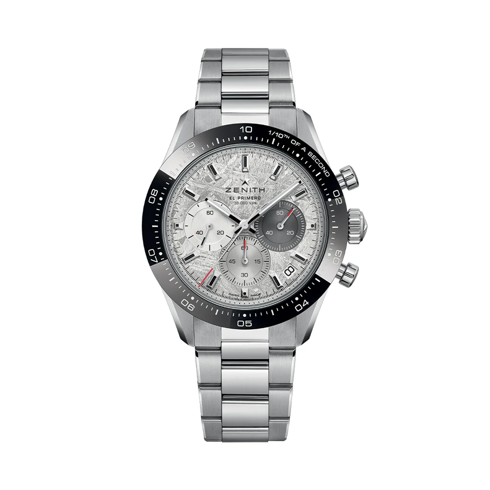 Chronomaster Sport 41mm - Meteorite on Bracelet w/ Extra Rubber Strap