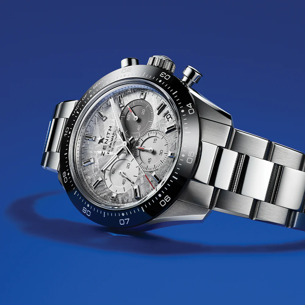 Chronomaster Sport 41mm - Meteorite on Bracelet w/ Extra Rubber Strap - Image 3