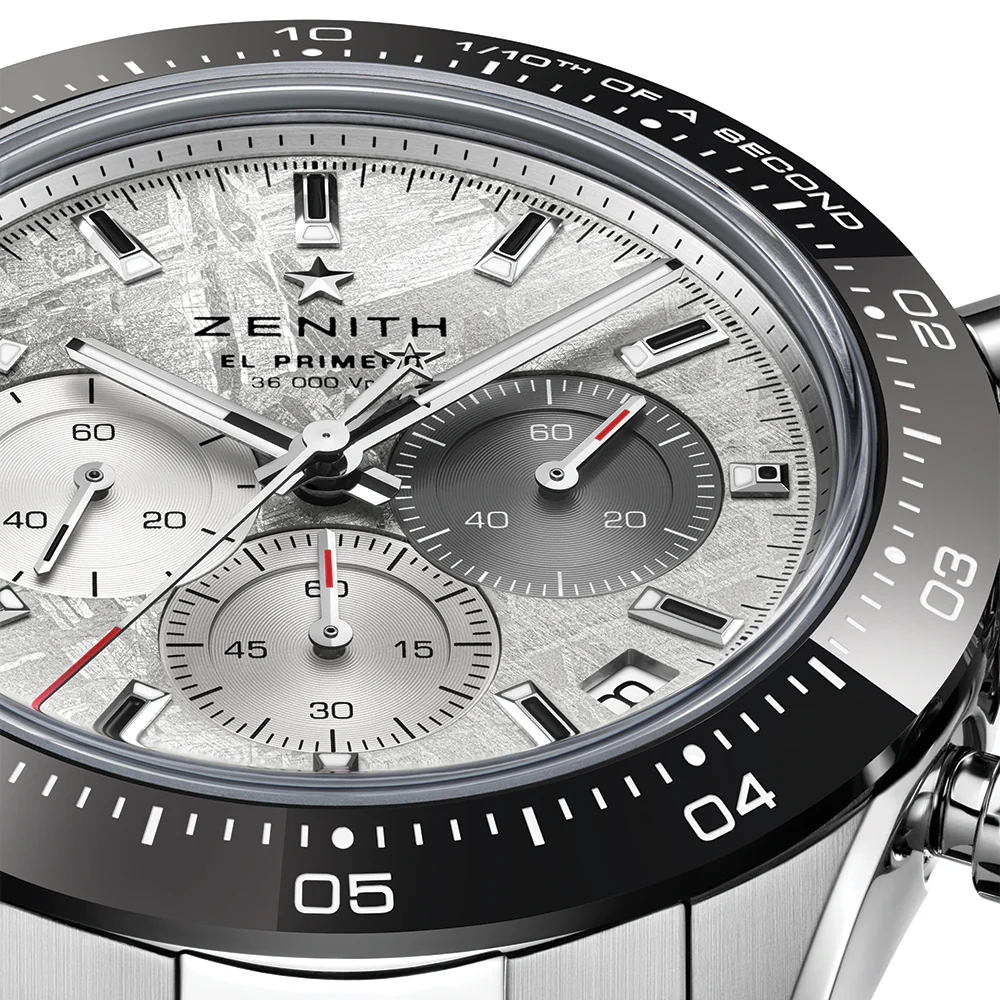 Chronomaster Sport 41mm - Meteorite on Bracelet w/ Extra Rubber Strap - Image 4