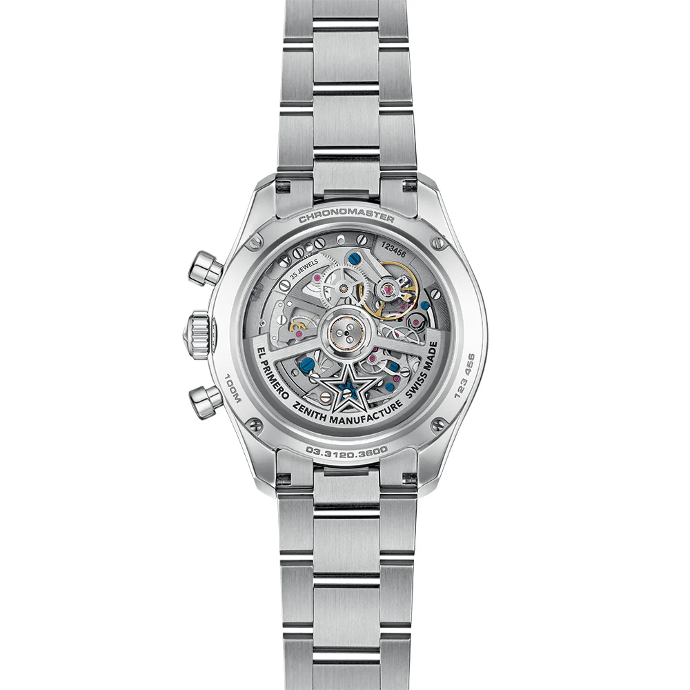 Chronomaster Sport 41mm - Meteorite on Bracelet w/ Extra Rubber Strap - Image 7