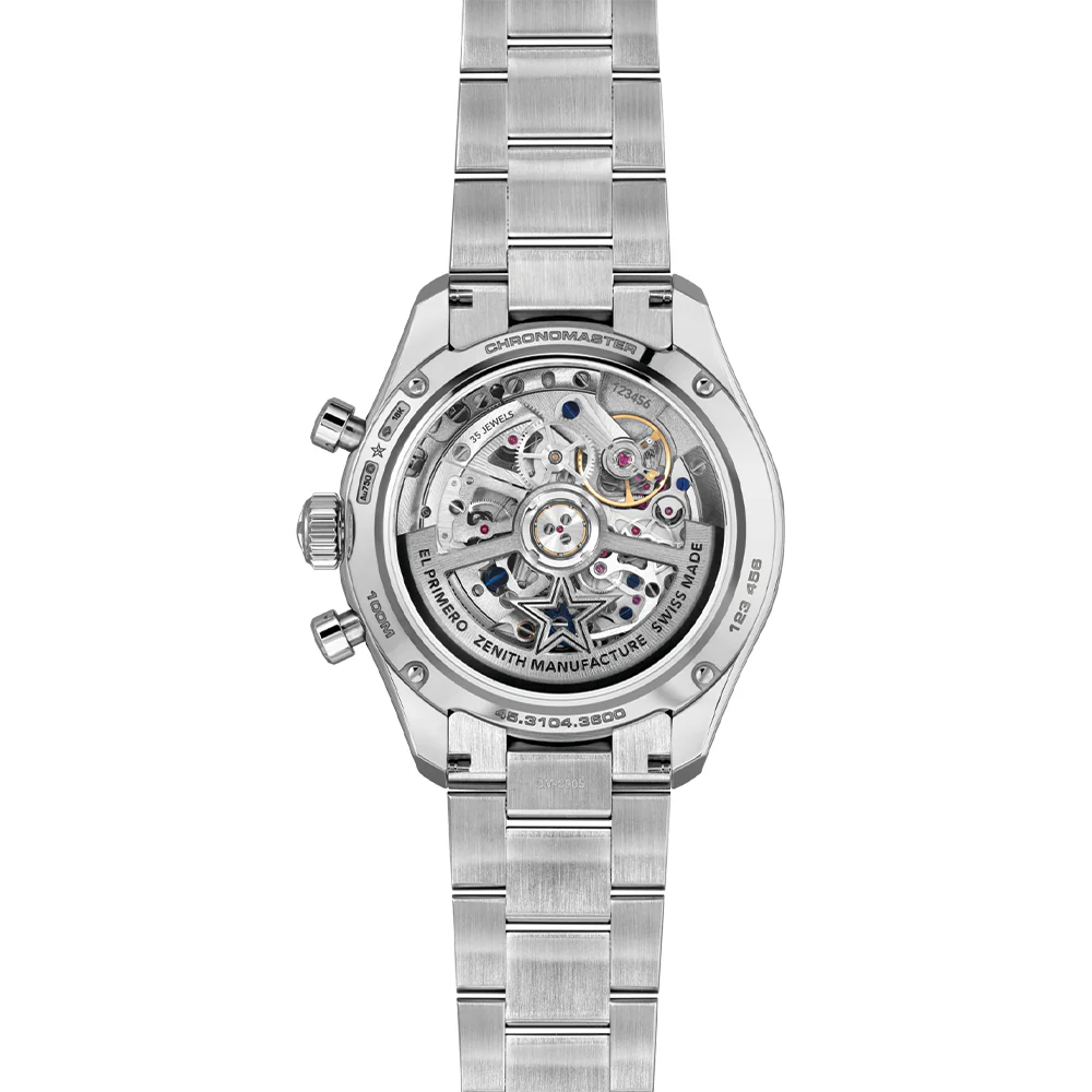 Chronomaster Sport Rainbow 41mm - Black on Bracelet - Image 5