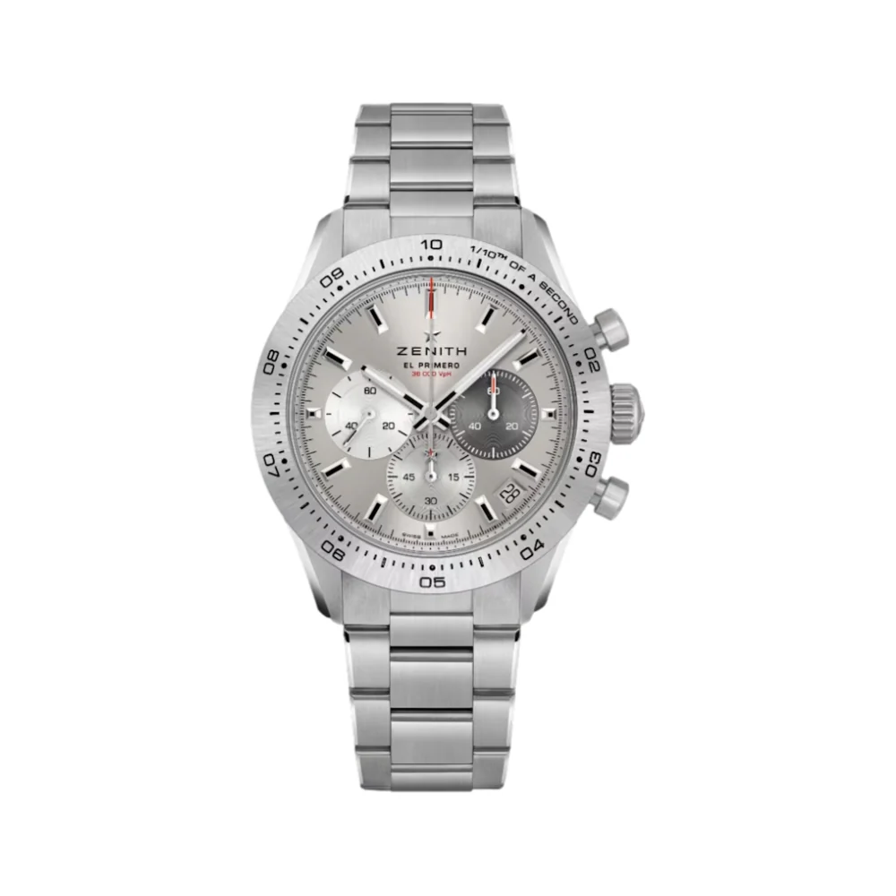 Chronomaster Sport Titanium 41mm - Silver on Bracelet