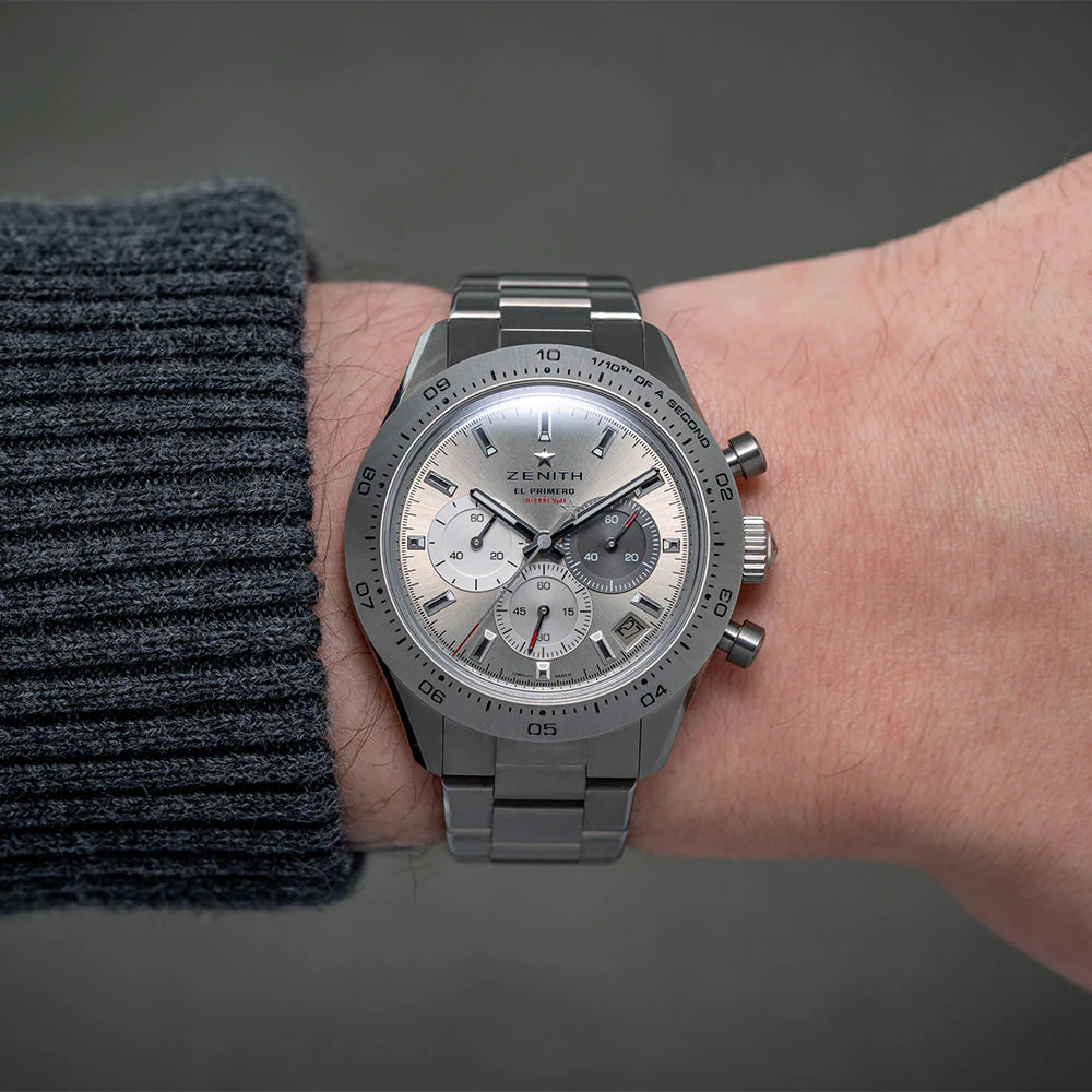 Chronomaster Sport Titanium 41mm - Silver on Bracelet - Image 3