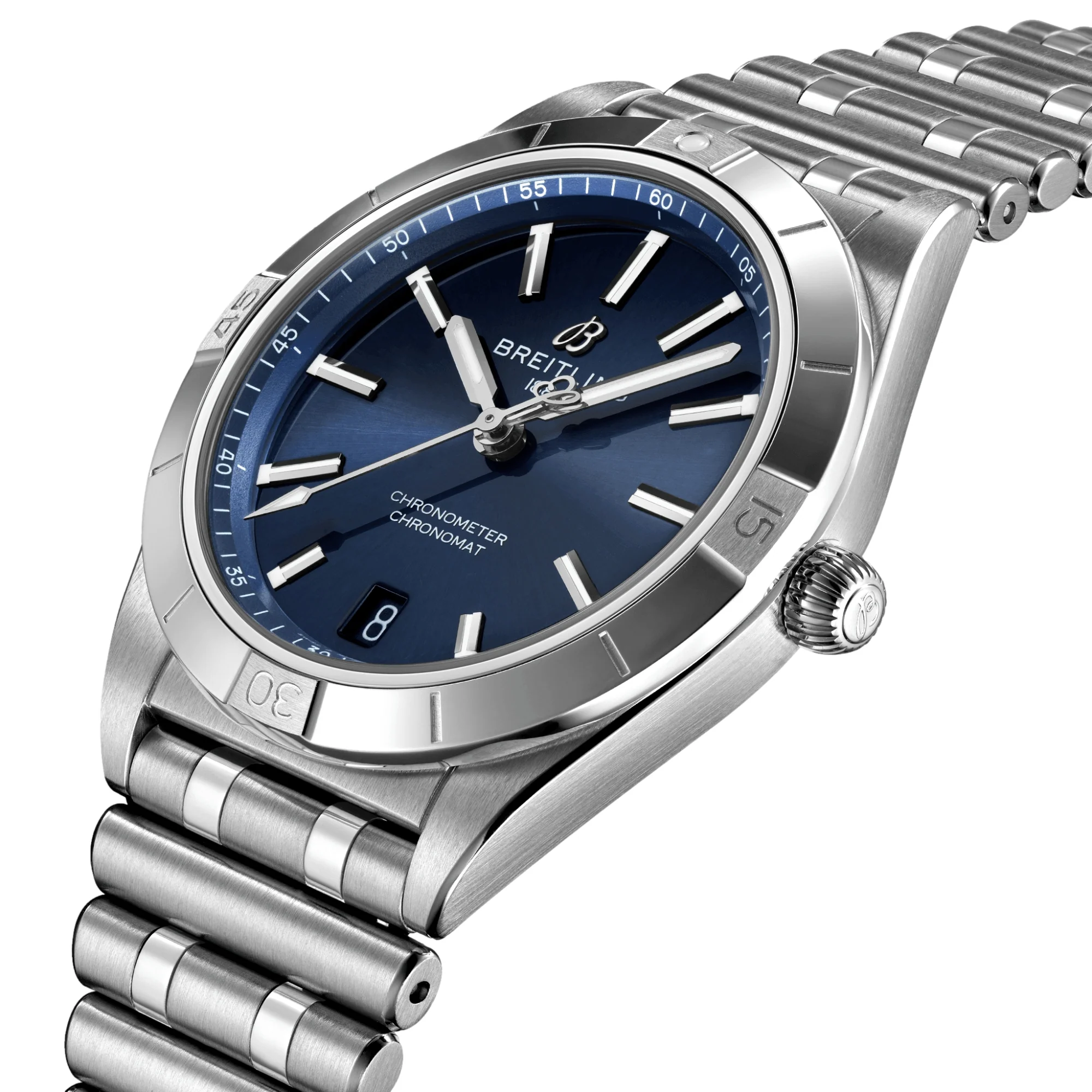 Chronomat Automatic 36mm - Blue on Bracelet - Image 2