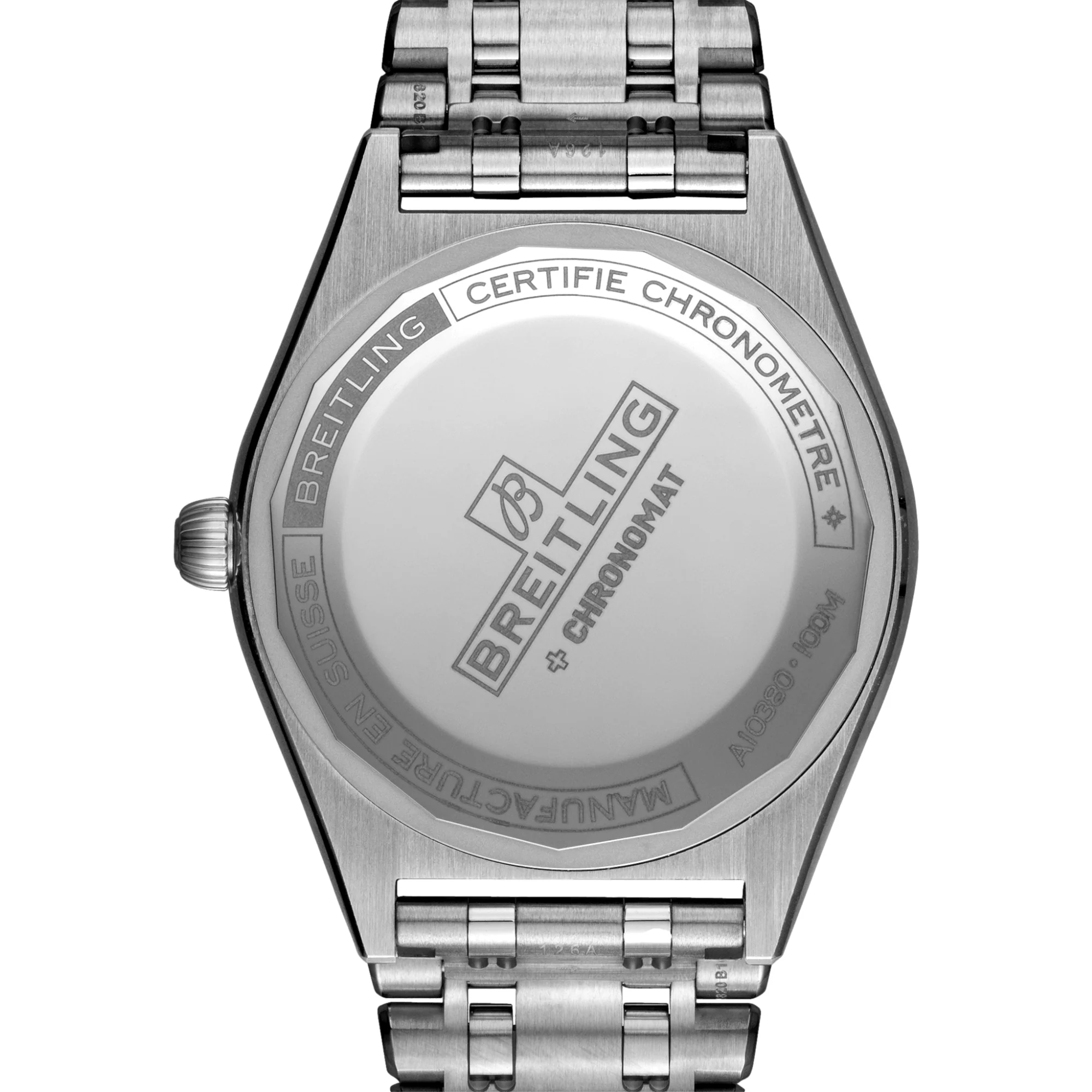 Chronomat Automatic 36mm - Mother-of-Pearl with Diamonds on Bracelet - Image 4