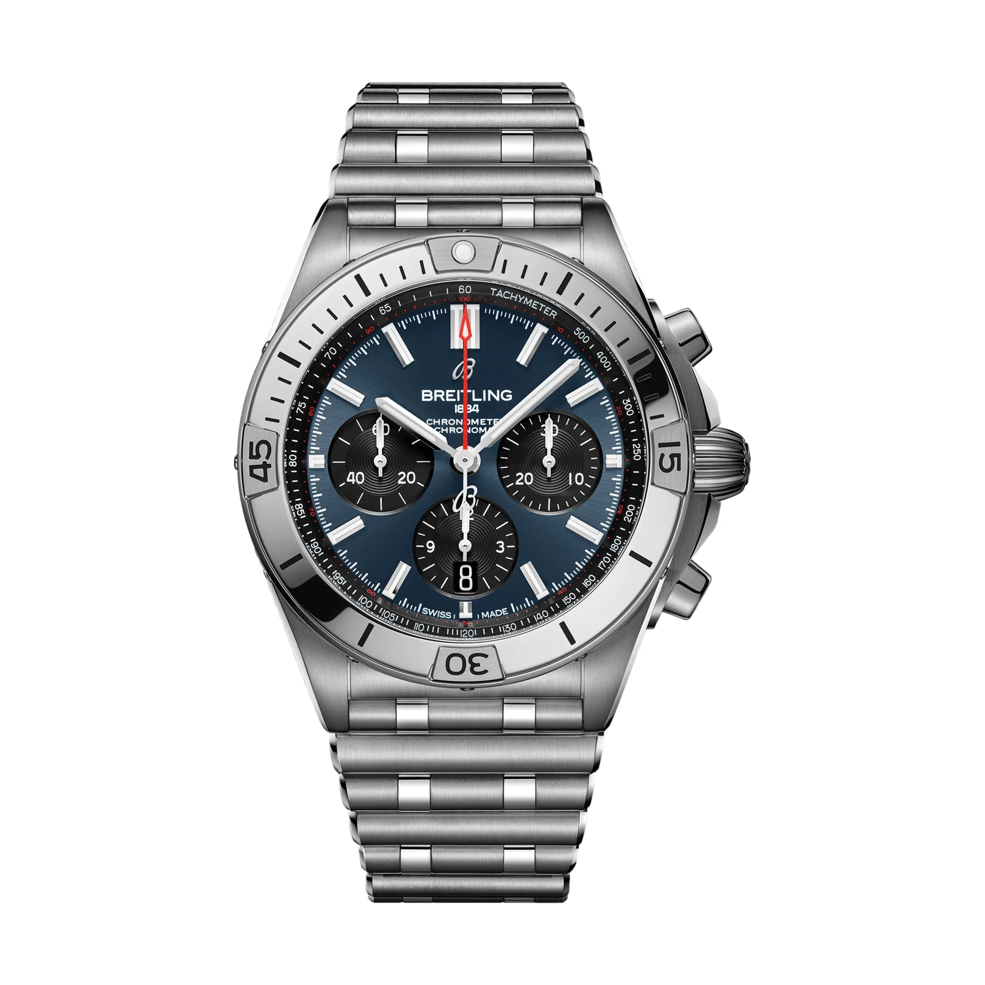 Chronomat B01 42mm - Blue on Bracelet
