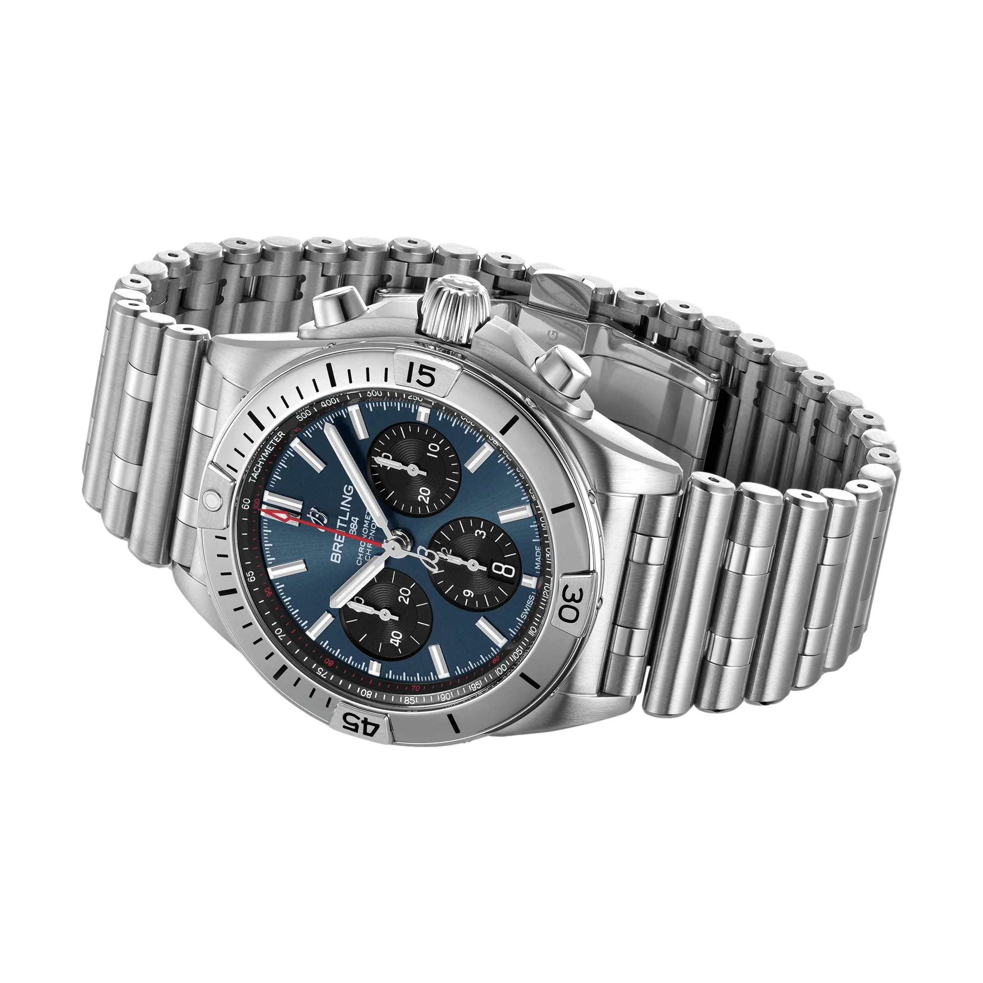 Chronomat B01 42mm - Blue on Bracelet - Image 3