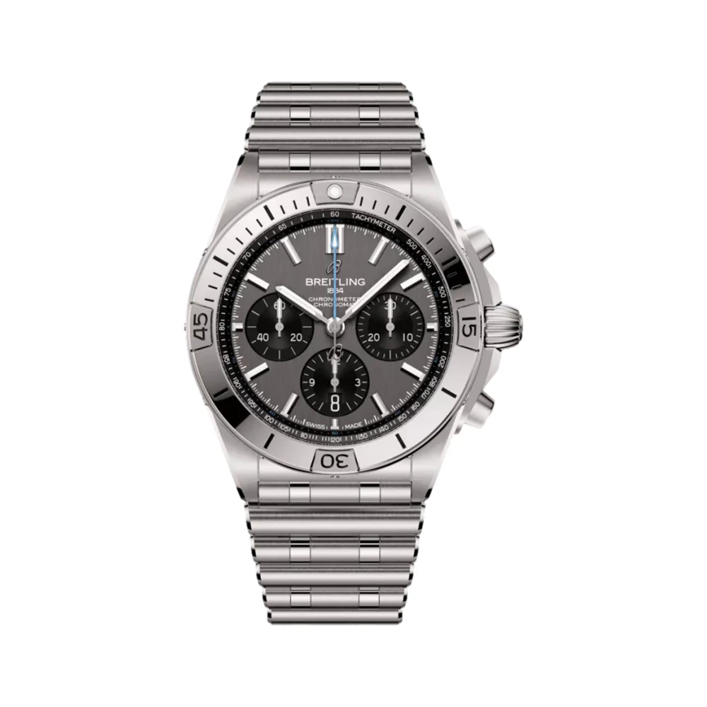 Chronomat B01 Titanium 42mm - Anthracite on Bracelet