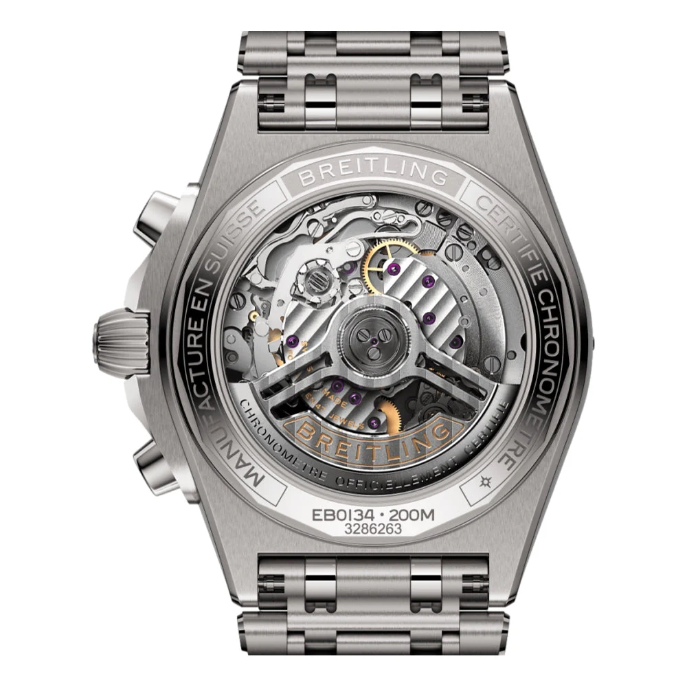 Chronomat B01 Titanium 42mm - Anthracite on Bracelet - Image 4