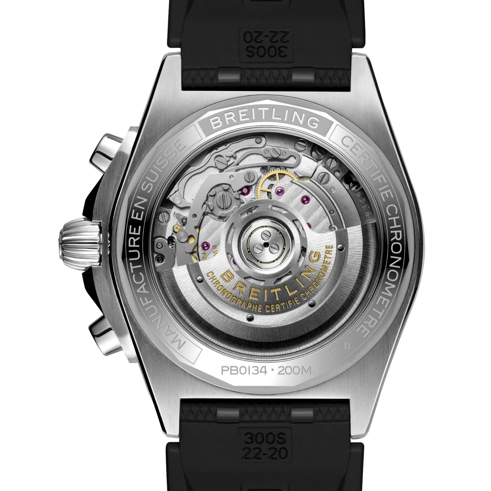 Chronomat B01 42mm - Ice Blue on Rubber Strap - Image 5