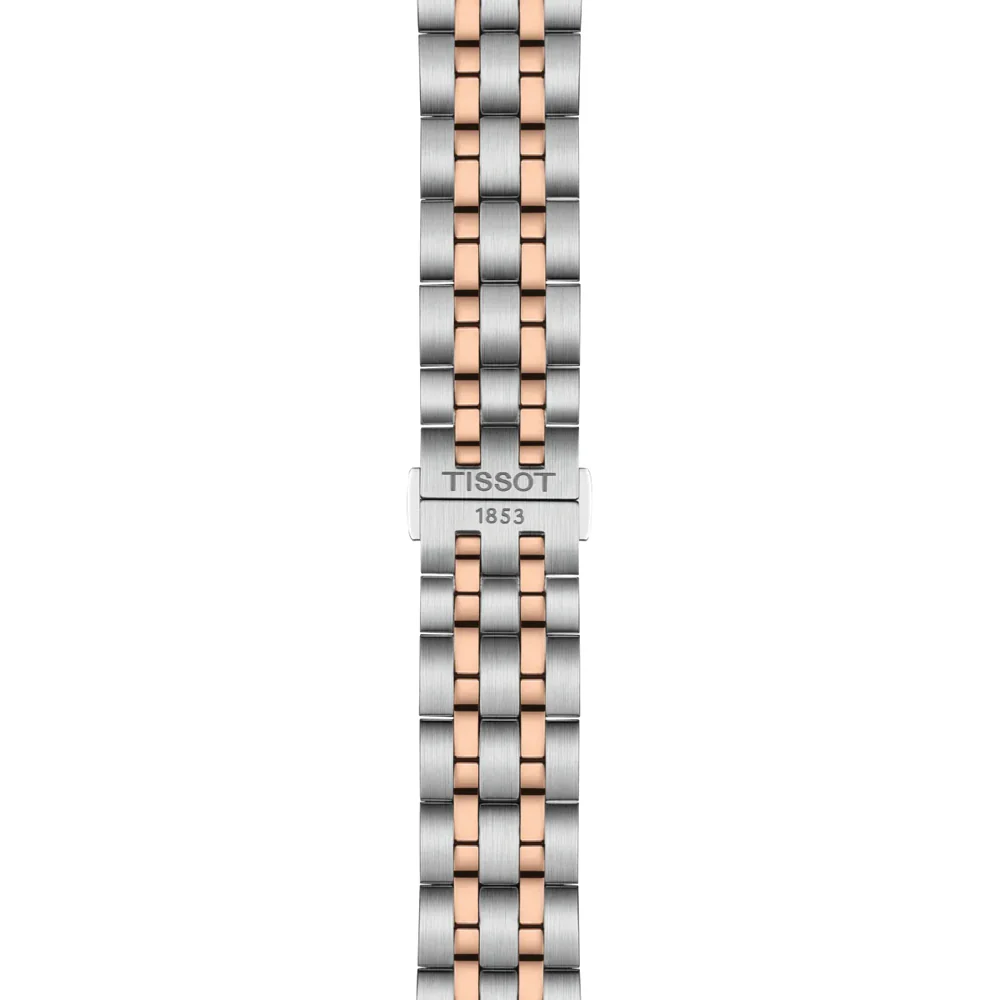 Classic Dream Two-Tone Rose Gold PVD 40mm - Silver on Bracelet - Image 5