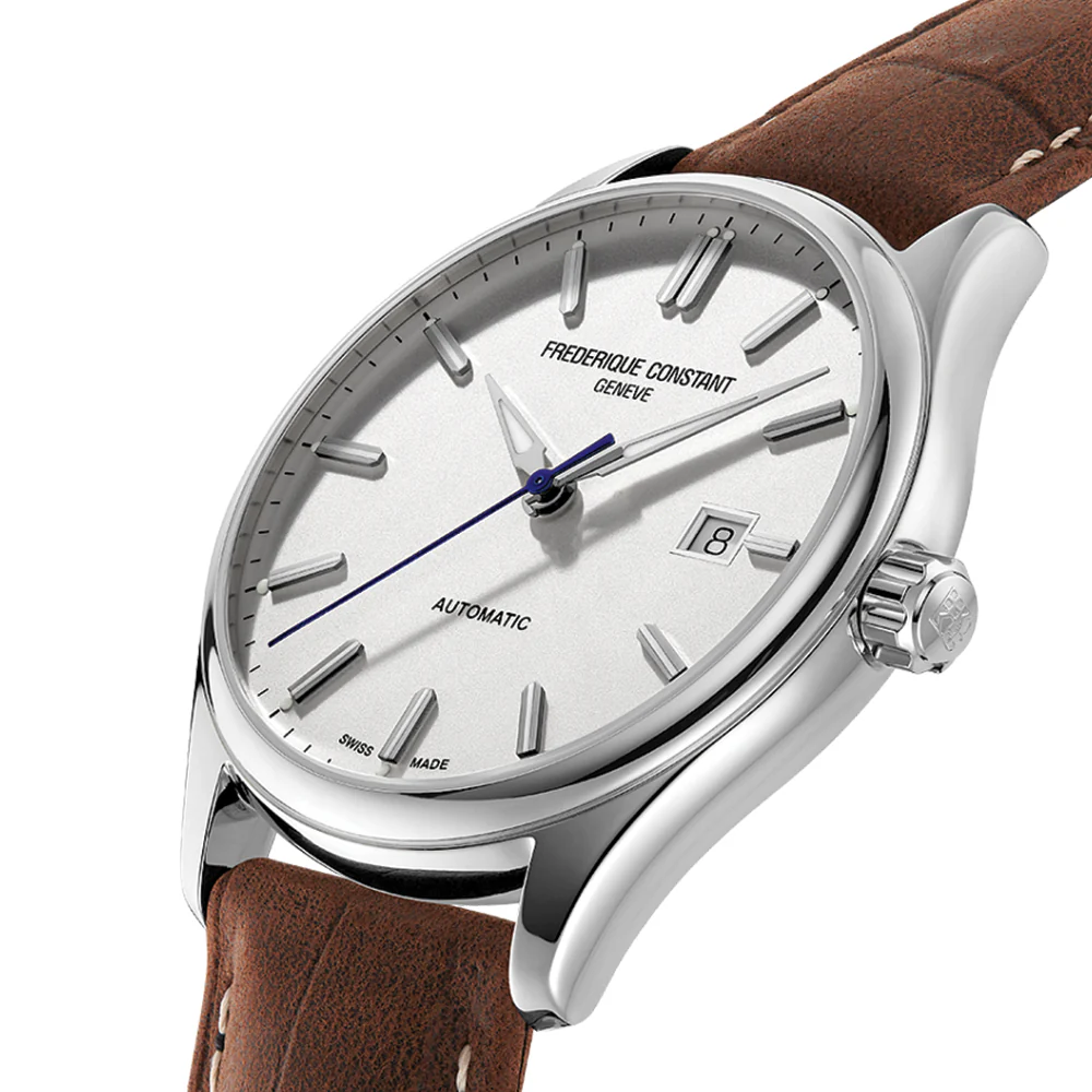 Classics Index Automatic 40mm - White on Leather Strap - Image 2