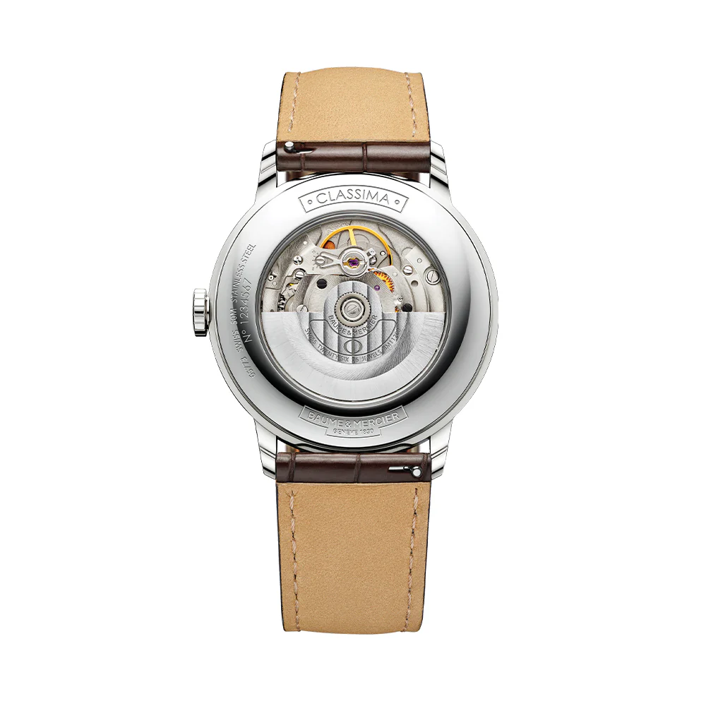 Classima 10214 Automatic 40mm - Silver on Leather Strap - Image 4