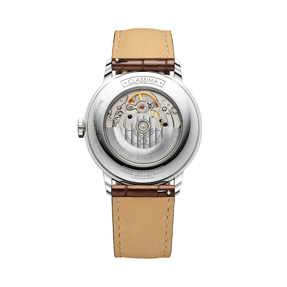 Classima 10263 Automatic 40mm - Silver on Leather Strap - Image 2