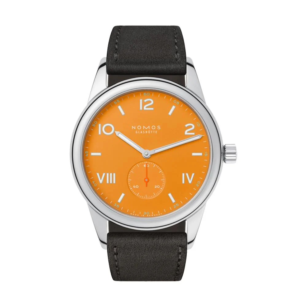 Club Campus 38mm - Future Orange on Strap