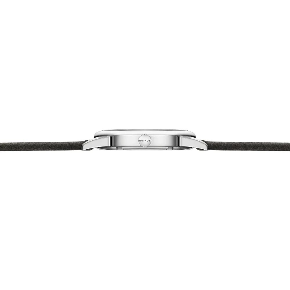 Club Campus Steel Back 36mm - Olive on Leather Strap - Image 8
