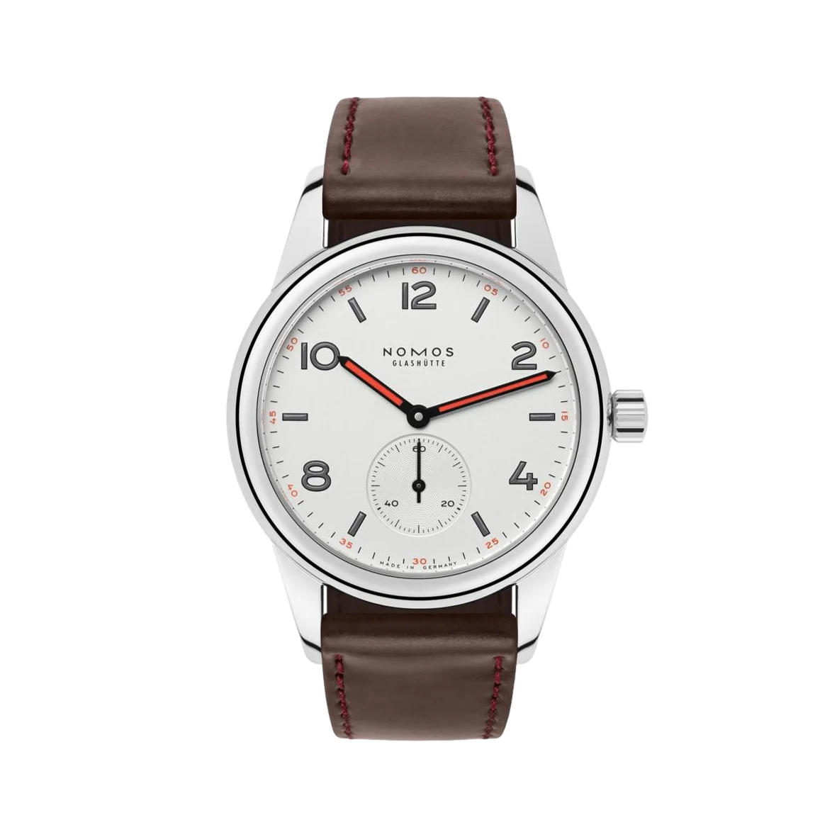 Club White Dial 36mm Sapphire Crystal Glass Back