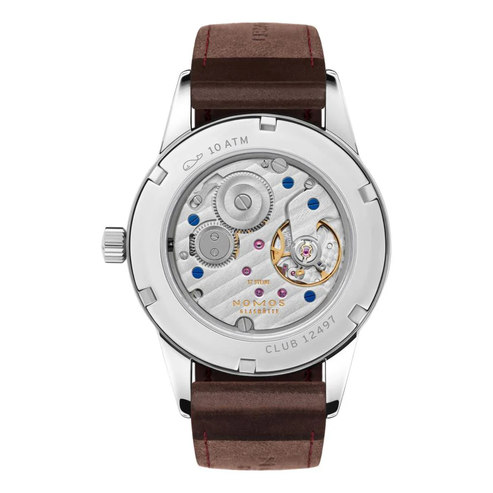 Club White Dial 36mm Sapphire Crystal Glass Back - Image 3