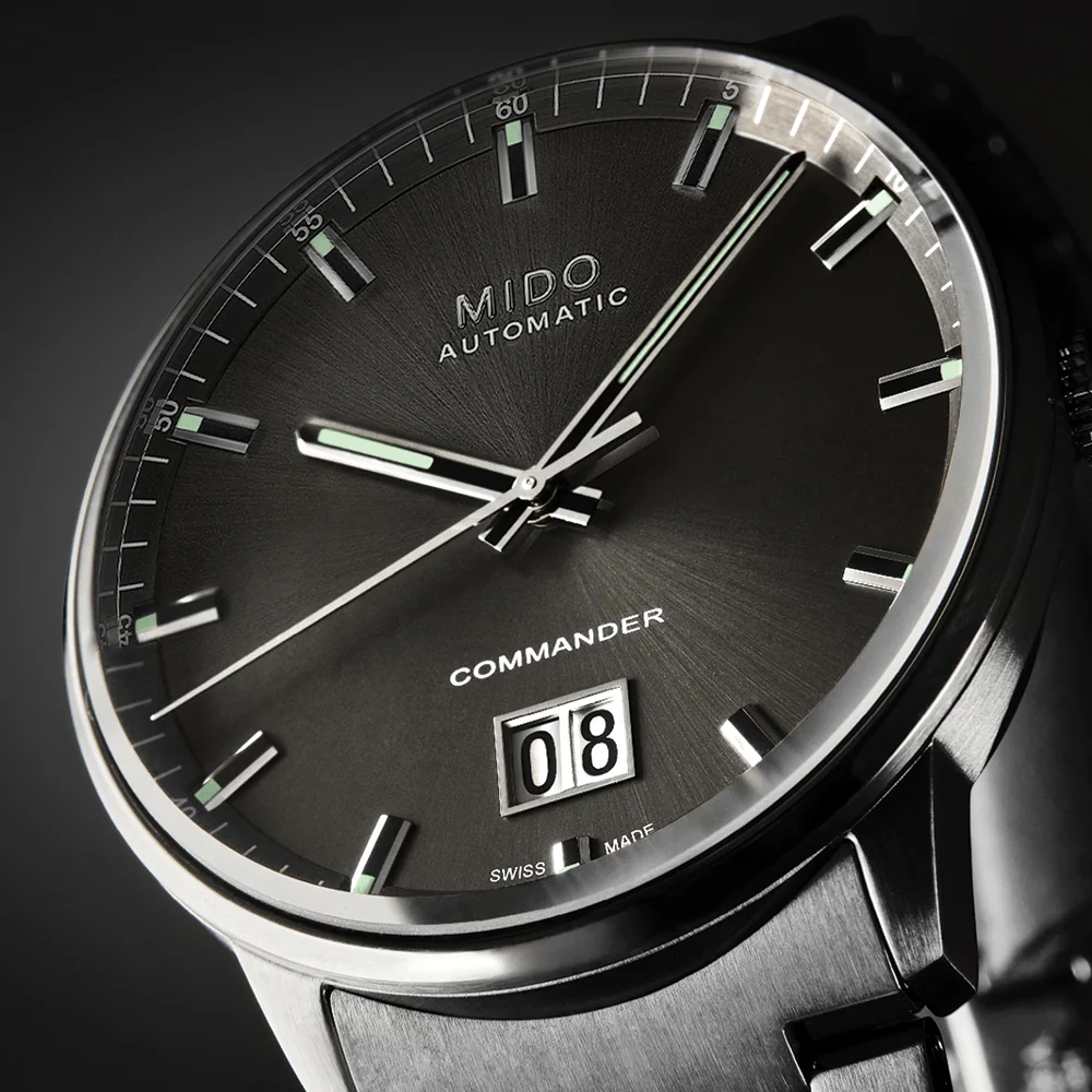 Commander Big Date Anthracite PVD 42mm - Anthracite on Bracelet - Image 3