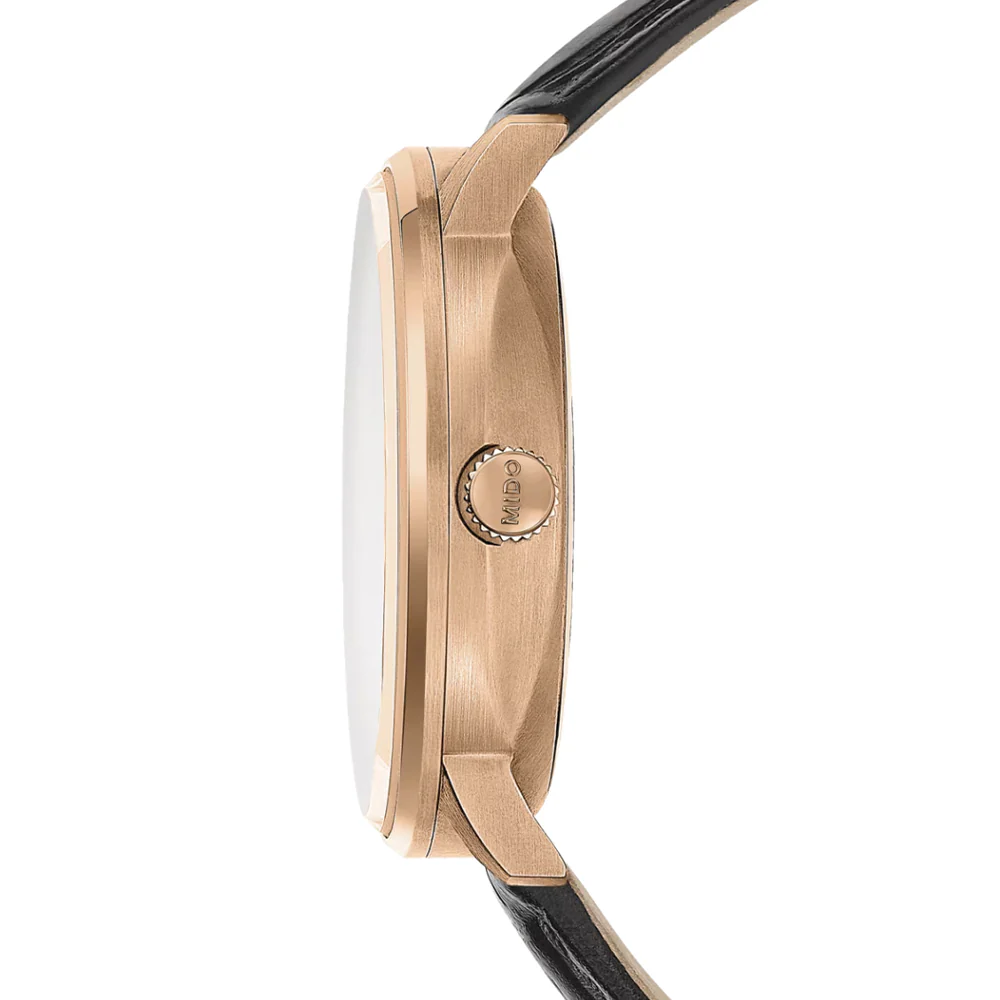 Commander Gradient 40mm - Black on Leather Strap - Image 3