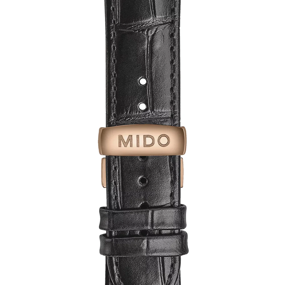 Commander Gradient 40mm - Black on Leather Strap - Image 4