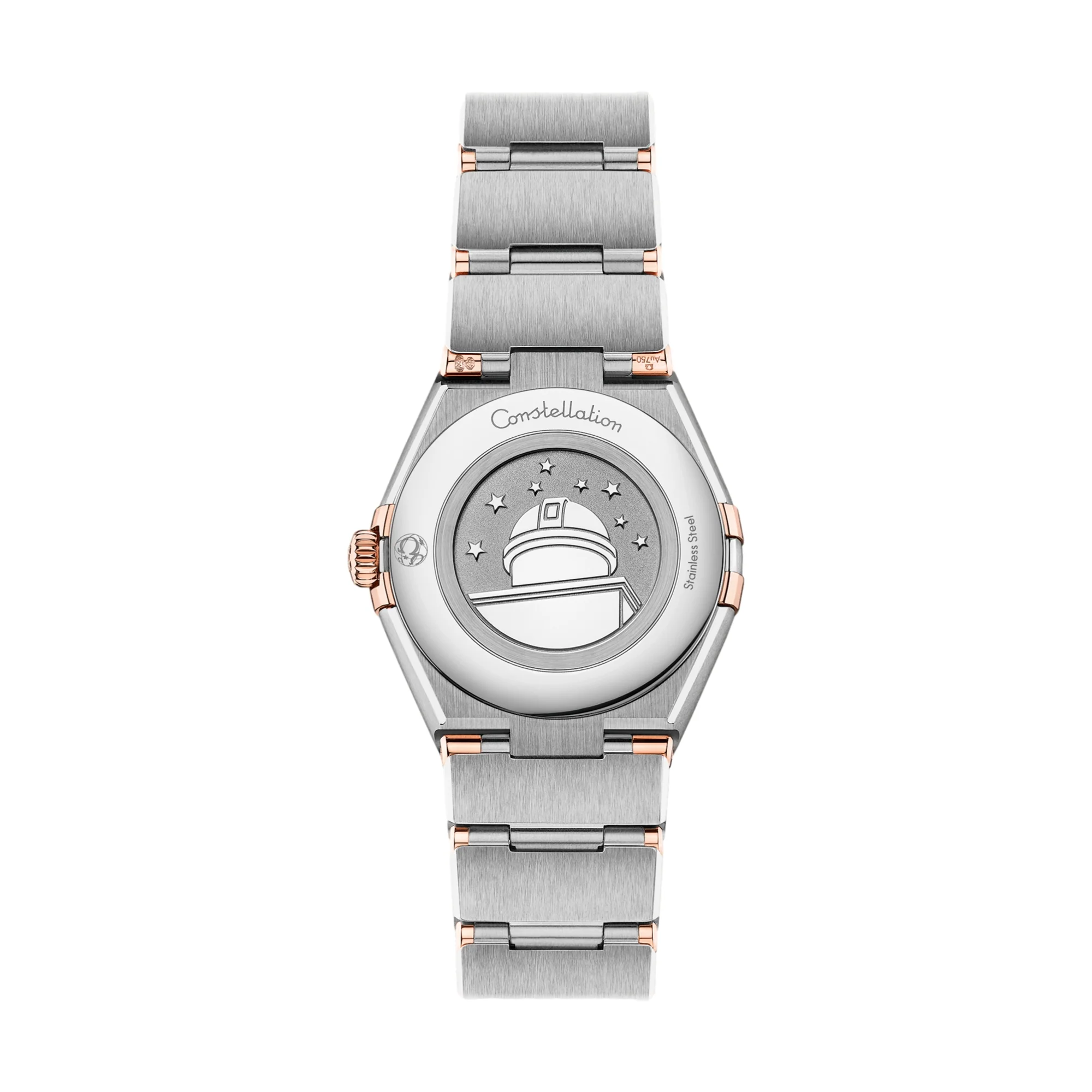 Constellation Quartz Steel and Sedna™ Gold 28mm - Mother of Pearl on Bracelet - Image 2