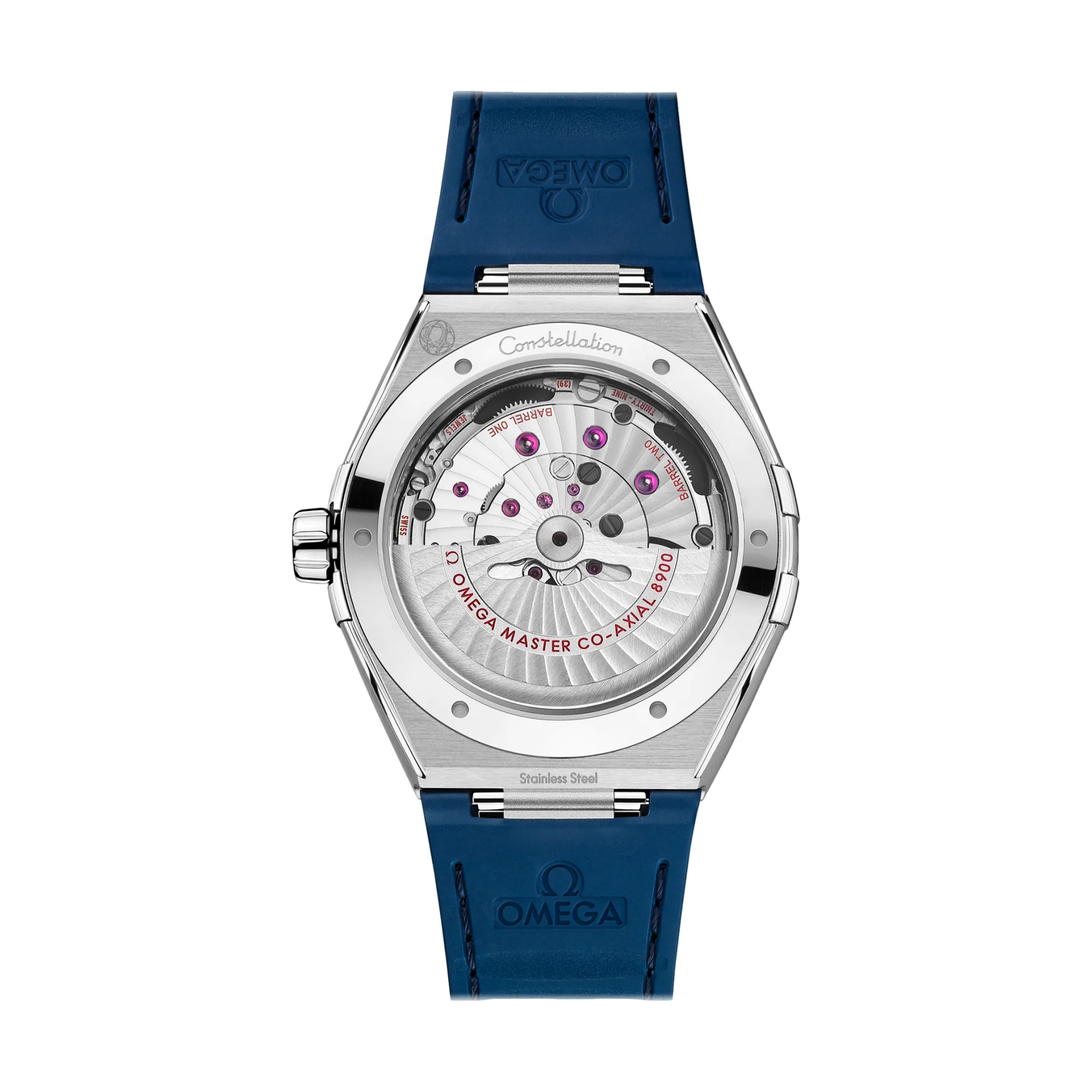 Constellation 41mm - White on Leather Strap - Image 2