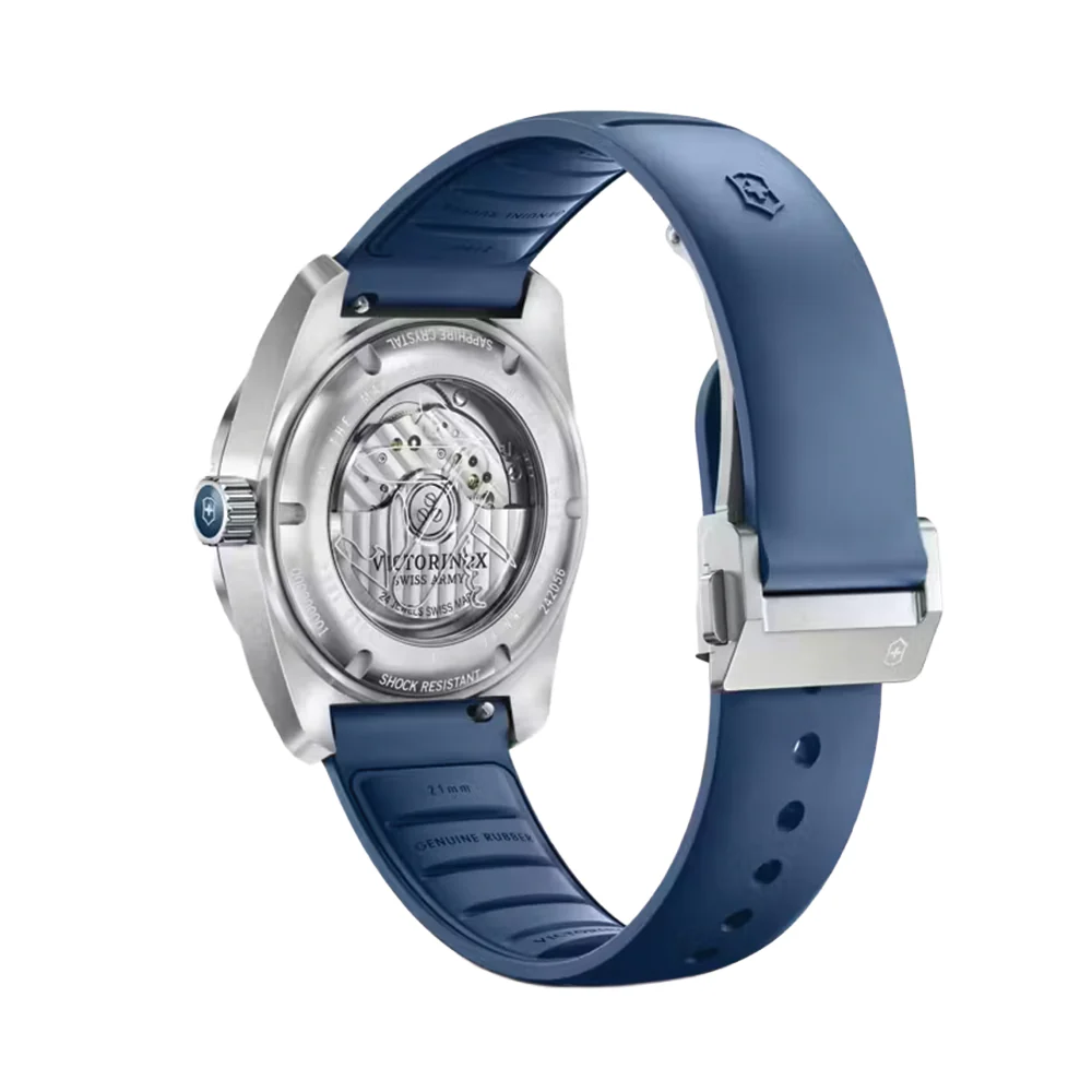 Concept One Automatic 39mm - Blue on Rubber Strap - Image 4