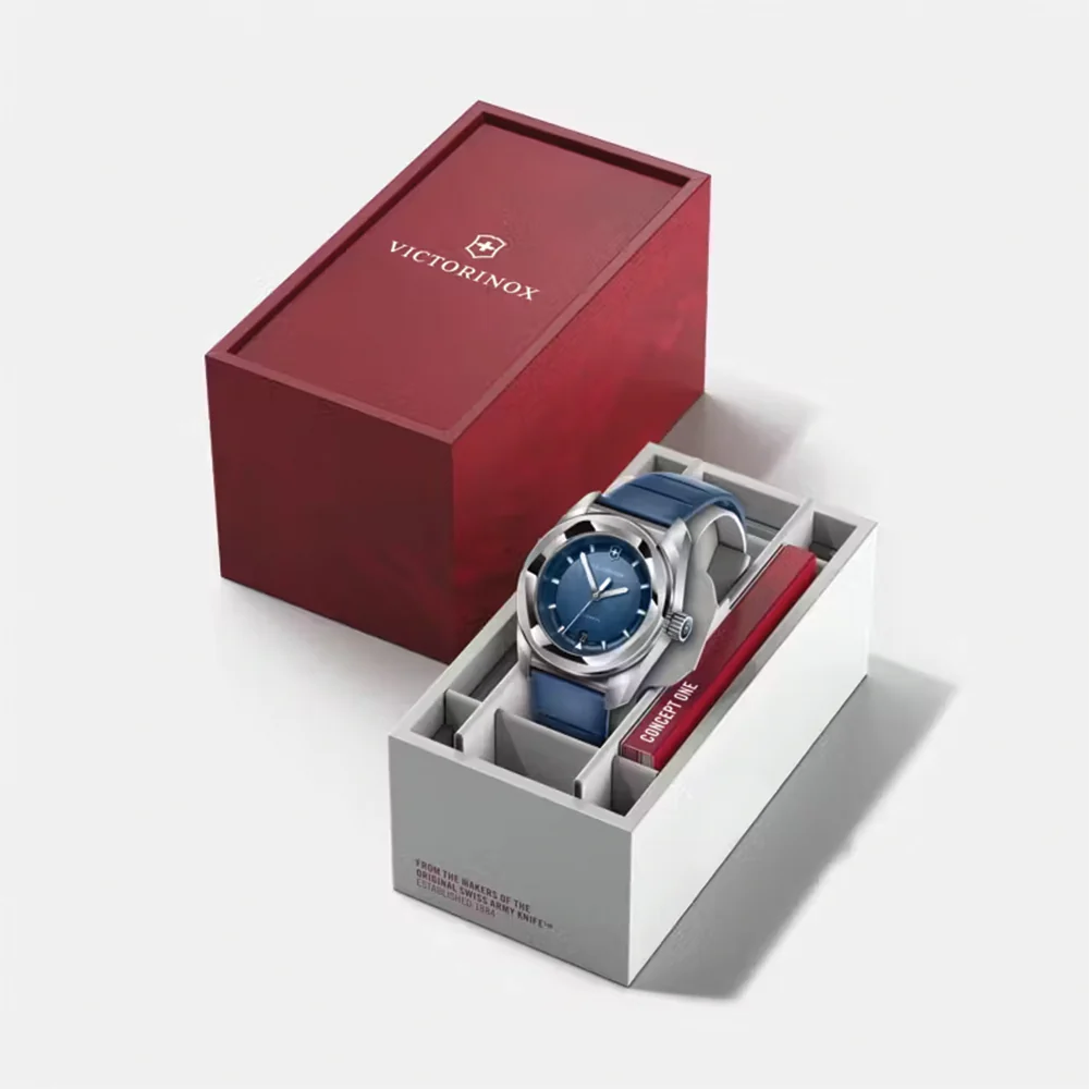 Concept One Automatic 39mm - Blue on Rubber Strap - Image 7
