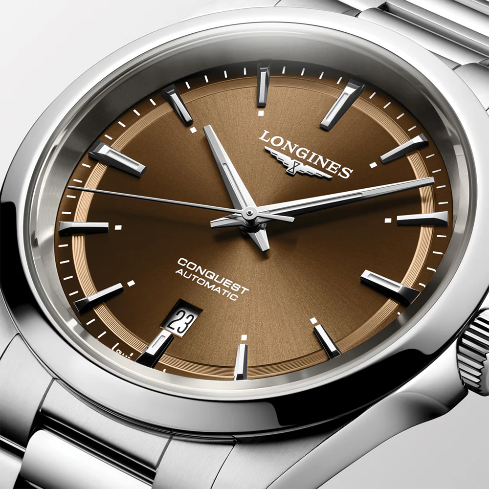 Conquest 41mm - Sunray Brown on Bracelet - Image 5