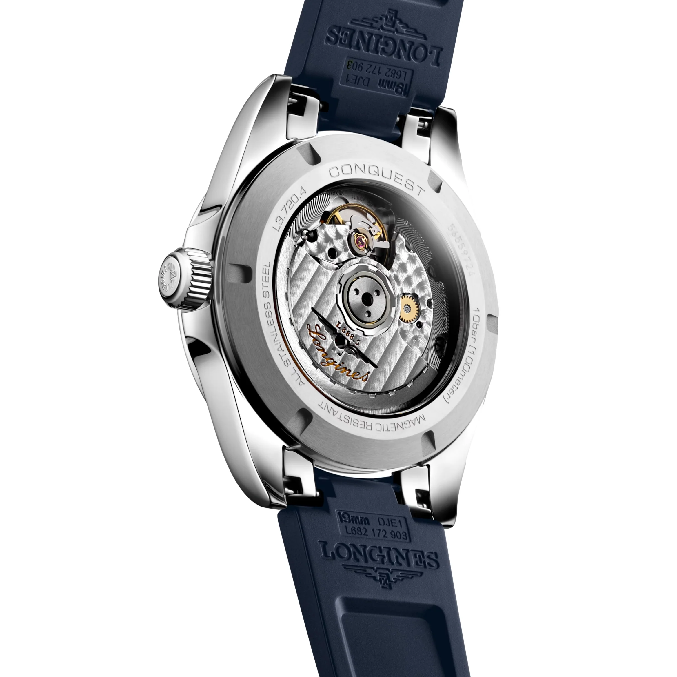 Conquest 38mm - Blue on Rubber Strap - Image 4