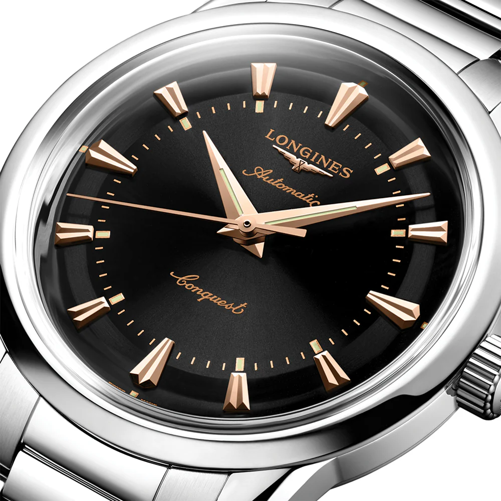 Conquest Heritage 38mm - Black on Bracelet - Image 2