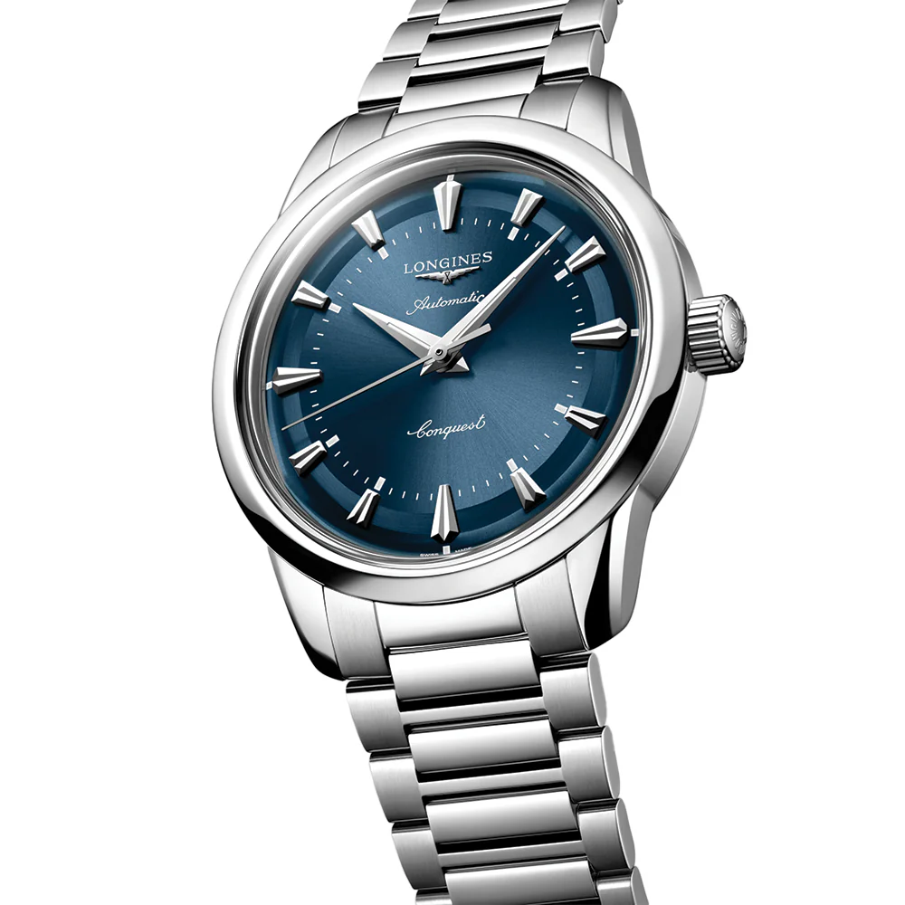 Conquest Heritage 38mm - Blue on Bracelet - Image 2