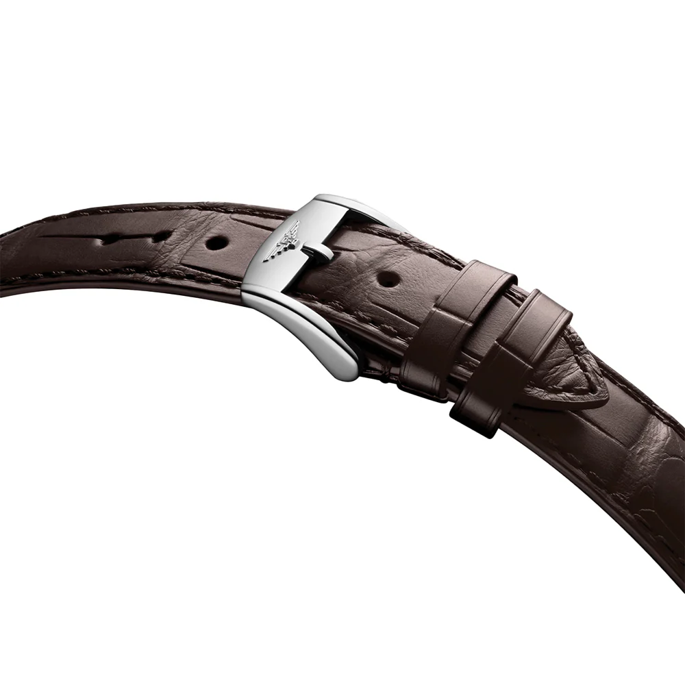 Conquest Heritage 38mm - Brown on Leather Strap - Image 6