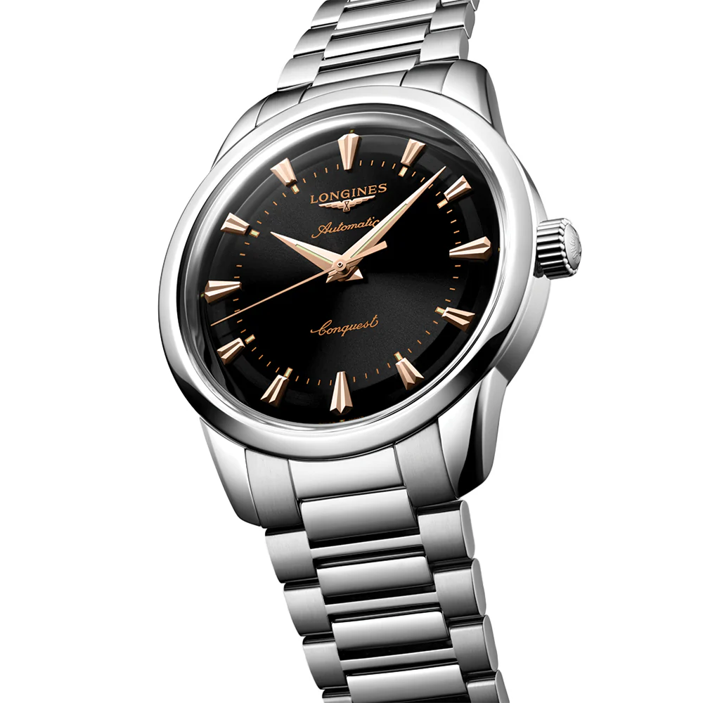 Conquest Heritage 40mm - Black on Bracelet - Image 2