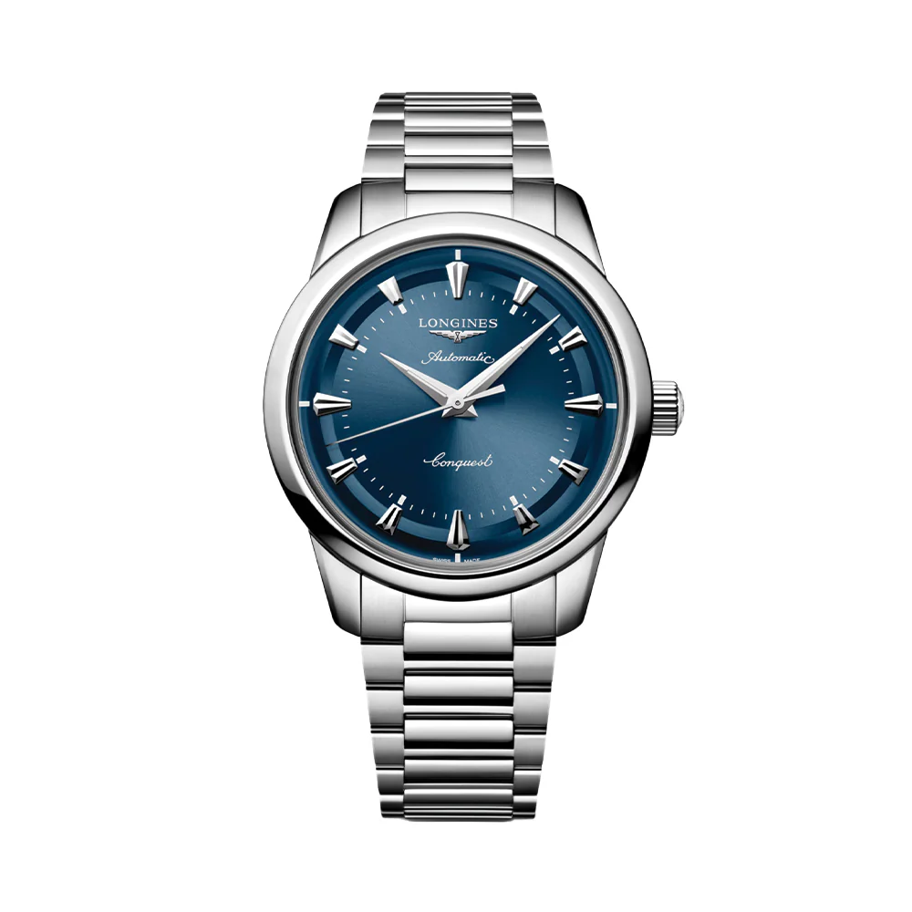 Conquest Heritage 40mm - Blue on Bracelet