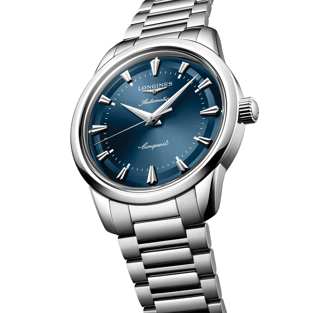 Conquest Heritage 40mm - Blue on Bracelet - Image 2