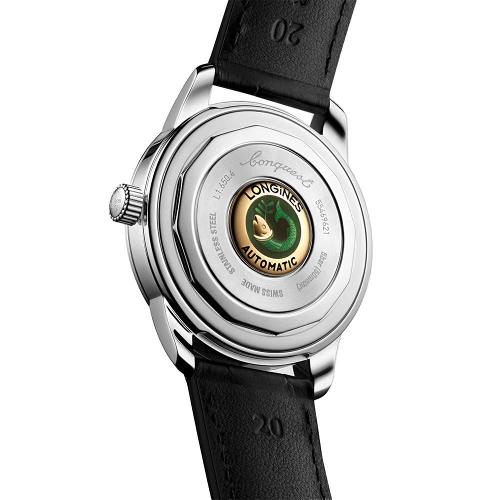 Conquest Heritage 40mm - Green on Leather Strap - Image 4