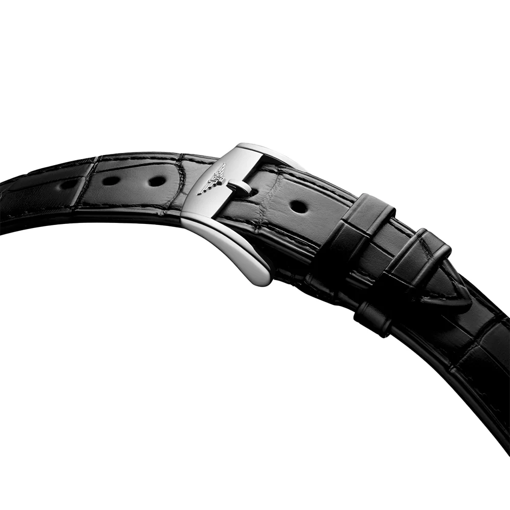 Conquest Heritage 40mm - Green on Leather Strap - Image 6